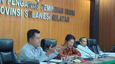 Bawaslu Sulsel Ingatkan Pengawas Tindak Lanjuti Perbaikan Jelang Pleno DPS