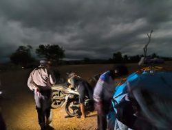 Antisipasi Kejahatan, Polres Majene Rutin Gelar Patroli Malam