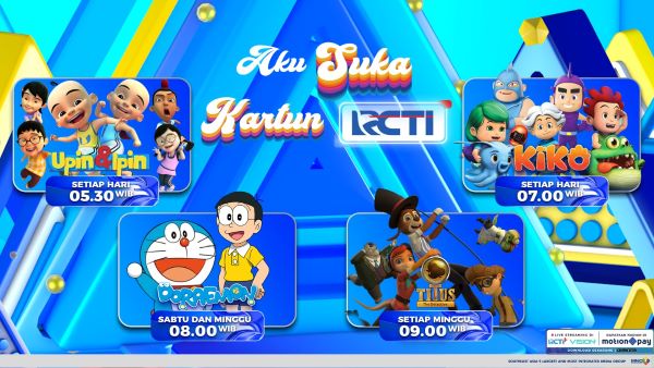 RCTI Tawarkan Hiburan Kartun dan Petualangan Seru Setiap Hari