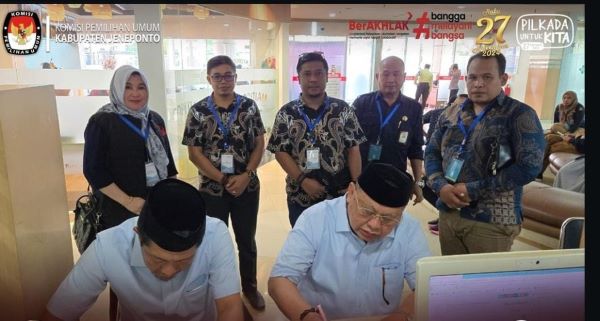 Penuhi Persyaratan, 4 Paslon Bupati Jeneponto Jalani Pemeriksaan Kesehatan