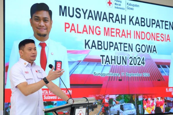 Hadiri Musda PMI Gowa, Adnan Harap Program Baik Dapat Dilanjutkan