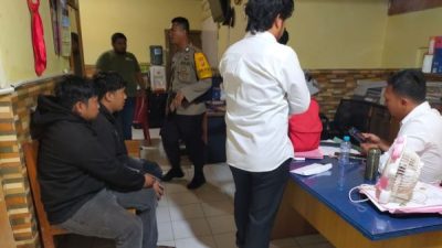 Polsek Mamuju Amankan Terduga Pelaku Penipuan di Karampuang