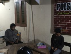 Polsek Tapalang Amankan Pelaku dan Barang Bukti Kasus Penganiayaan