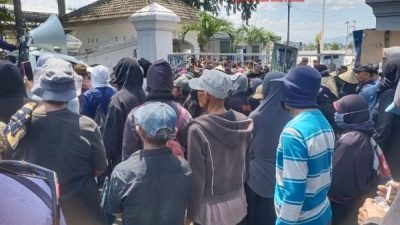 Ratusan Petani Polongbangkeng Demo Tuntut Pengembalian Lahan di Takalar