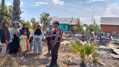 Kebakaran Hanguskan Satu Rumah di Dusun Bontomanai Jeneponto