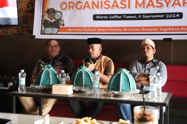 Bawaslu Lutim Gandeng Ormas Wujudkan Pilkada Damai 2024