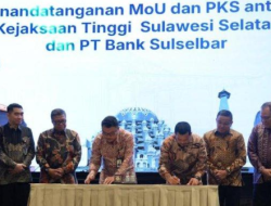 Bank Sulselbar dan Kejati Sulsel Perkuat Kerjasama Hukum untuk Cegah Kejahatan Perbankan