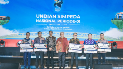 Nasabah Bank Sulselbar Raih Hadiah Utama di Undian Tabungan Simpeda 2024