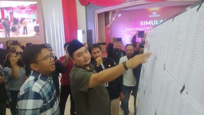 KPU RI Simulasi Calon Tunggal vs Kotak Kosong di Maros