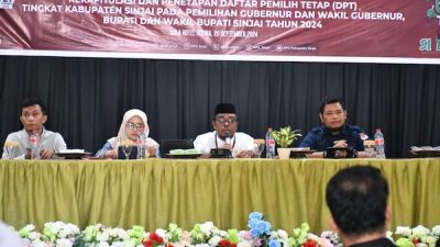 KPU Sinjai Tetapkan 197.158 DPT Pilkada