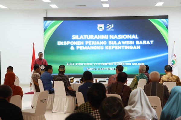 HUT Sulbar ke-20, Pejuang Pembentukan dan Pemprov Bertemu