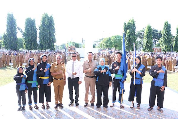 Kontingen Pencak Silat Wakili Bulukumba Kejuaraan Tingkat Nasional