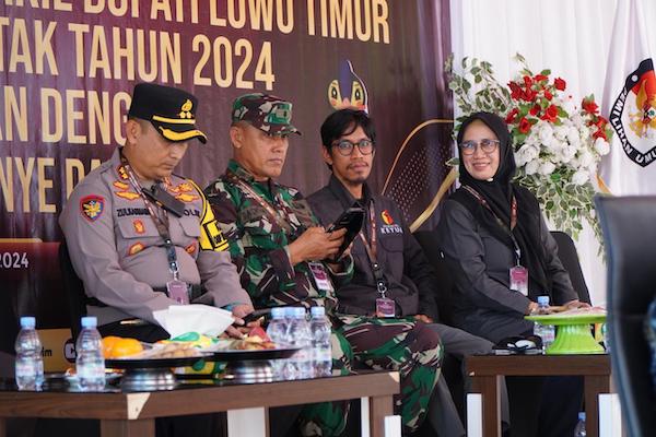 Penetapan Nomor Urut Paslon Pilkada Lutim, Bawaslu Pastikan Proses Berjalan Transparan