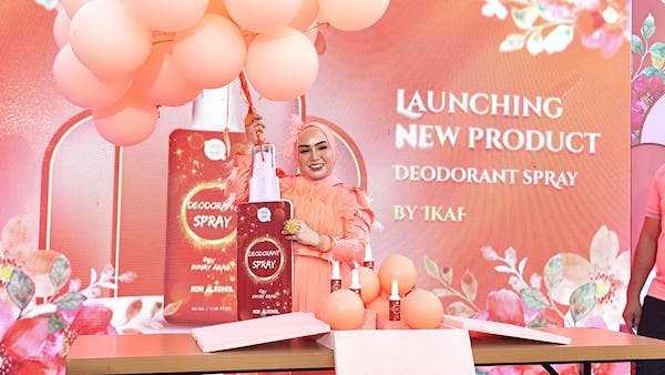 Konsisten Ciptakan Produk Unik, Innay Arab By Ikafa Luncurkan Deodorant Spray