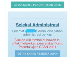 Kartu Ujian SKD CPNS Sudah Bisa Dicetak, Tes Mulai 16 Oktober