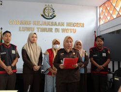 Cabjari Wotu Tetapkan 1 Tersangka Kasus Dugaan Korupsi Dana P2MP