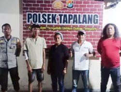 Polsek Tapalang Gelar Restoratif Justice Kasus Penganiayaan Sopir Bus dan Kondektur