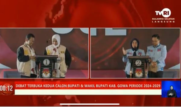 Debat Terbuka Kedua, Aurama-Hati Damai Mantapkan Visi Misi