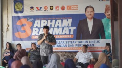 Arham Basmin Usung Program Rp100 Miliar untuk Petani dan Nelayan di Luwu