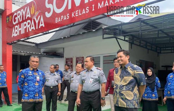 Staf Khusus Menkumham Tinjau Bapas Makassar, Apresiasi Griya Abhipraya Sombere