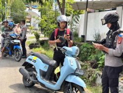 Sepekan Razia, Ditlantas Polda Sulbar Keluarkan 687 Surat Tilang