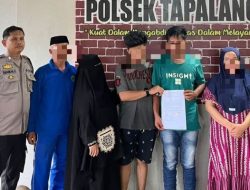 Problem Solving, Polsek Tapalang Berhasil Damaikan Warga yang Terlibat Perkelahian