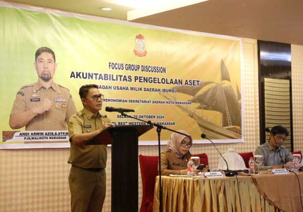 Pj Sekda Makassar Tekankan Akuntabilitas Pengelolaan Aset BUMD, Transparan dan Inovasi