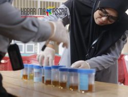 Komitmen Zero Narkoba, Petugas Lapas Takalar Lakukan Tes Urine