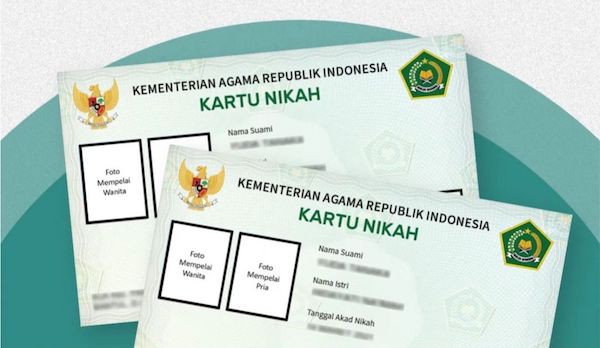 Pasangan Lama dan Baru Bisa Cetak Kartu Nikah Digital, Simak Caranya!