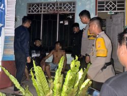 Polisi Amankan Pria Ngamuk Sambil Bawa Sajam