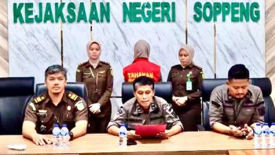 Karyawan Bank BUMN di Soppeng Jadi Tersangka Usai Bobol Tabungan Nasabah