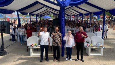 OJK-PNM Berikan Edukasi Literasi Keuangan untuk 500 UMKM Perempuan di Makassar