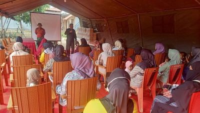 Cegah Stunting, Satgas TMMD 122 Kodim 1425 Jeneponto Edukasi Warga Desa Tuju