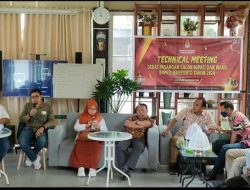 Matangkan Persiapan Debat Perdana,  KPU Jeneponto Gelar Technical Meeting