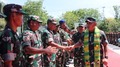 Kunker ke Kodim Jeneponto, Pangdam XIV/Hasanuddin Tekankan Netralitas TNI di Pilkada