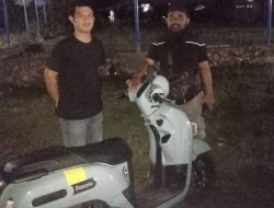 Resmob Polresta Mamuju Berhasil Temukan Sepeda Motor yang Hilang Dicuri