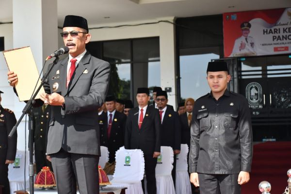 Peringati Hari Kesaktian Pancasila, Pemkab Sinjai Gelar Upacara Bersama Forkopimda