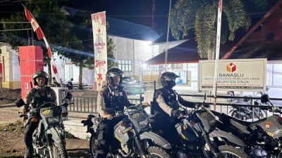 Pastikan Keamanan Jelang Pilkada 2024,  Polres Sinjai Tingkatkan Patroli Malam