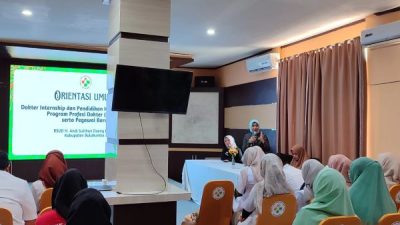 RSUD Andi Sulthan Daeng Radja Gelar Orientasi Bagi Pegawai Baru dan Mahasiswa