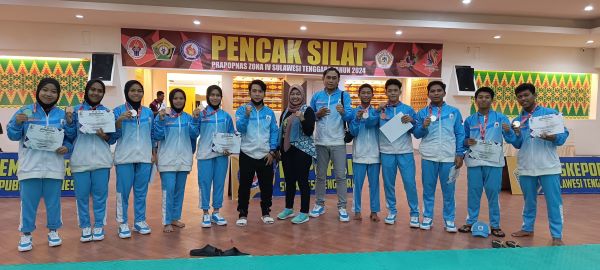 Tim Pencak Silat Sulbar Berhasil Sumbangkan 6 Medali di Pra Popnas