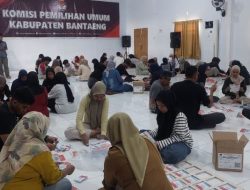 Jaga Integritas Pemilu, Bawaslu Bantaeng Perketat Pengawasan Penyortiran Surat Suara