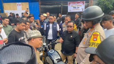 Kericuhan di TPS 24 Mamuju, Polisi Amankan Parang dan Tindak Tegas Pelaku