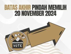 Bawaslu Bantaeng Jadwalkan Batas Akhir Pindah Memilih 20 November 2024