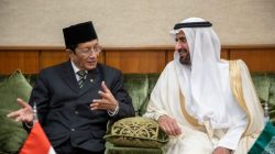 Bahas Haji 2025, Menag RI Bertemu Menhaj Saudi di Masjidil Haram