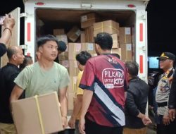 Sebanyak 596.928 Kertas Suara Pilkada Tiba di Gudang KPU Jeneponto