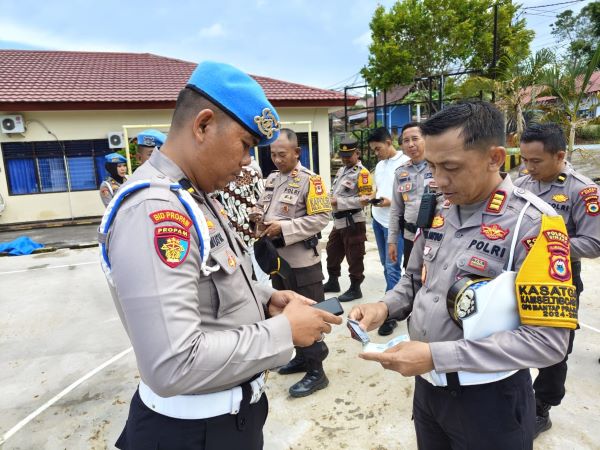 Polres Sinjai Gelar Operasi Gaktiblin dan Tes Urine untuk Personel