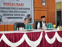 Sosialisasi Netralitas, Bawaslu Lutim Harap Kades jadi Pelopor Pendidikan Politik