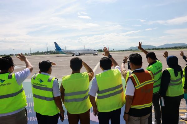 Tingkatkan Konektivitas Penerbangan, Pj Sekda Hadiri Pembukaan Rute Makassar-Balikpapan