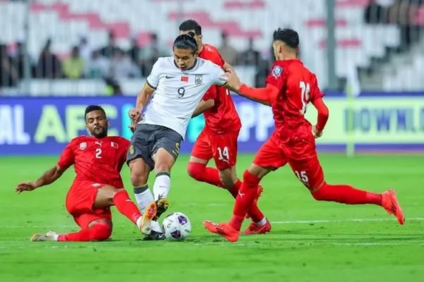 Timnas China Tembus Peringkat 4 Grup C Usai Kalahkan Bahrain 1-0