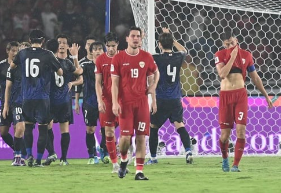 Kualifikasi Piala Dunia, Jepang Bantai Timnas Indonesia 4-0